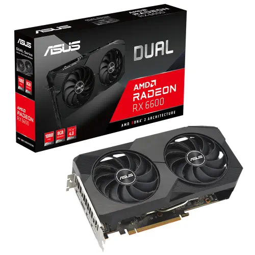 ASUS DUAL-RX6600-8G-V2 Gaming Ekran Kartı