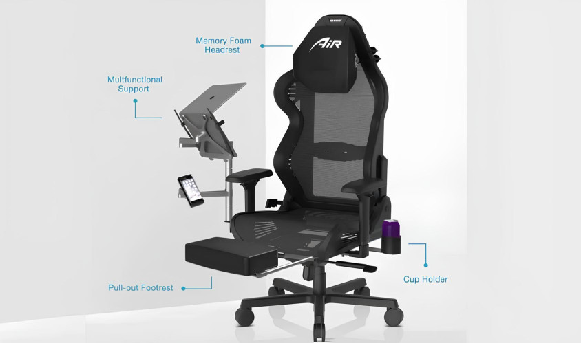 DXRacer Air Pro AIR-R1S-WRN.G-B4 Oyuncu Koltuğu