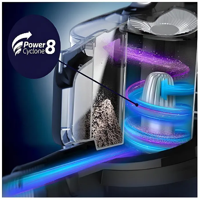 Philips PowerPro Max XB7151/07 900 W Torbasız Elektrikli Süpürge