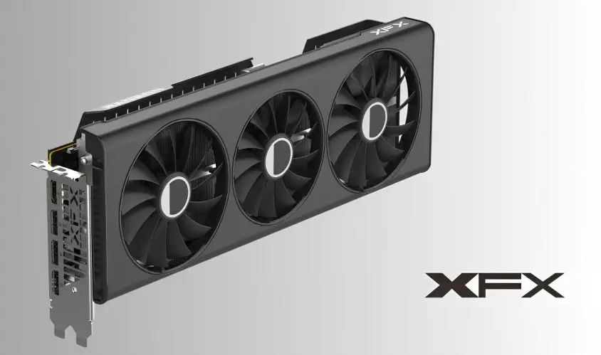 XFX Speedster QICK 319 RX 7700 XT 12GB GDDR6 192Bit Siyah Gaming Ekran Kartı