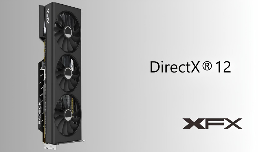 XFX Speedster QICK319 AMD Radeon RX 7700 XT Black RX-77TQICKB9 12GB ...