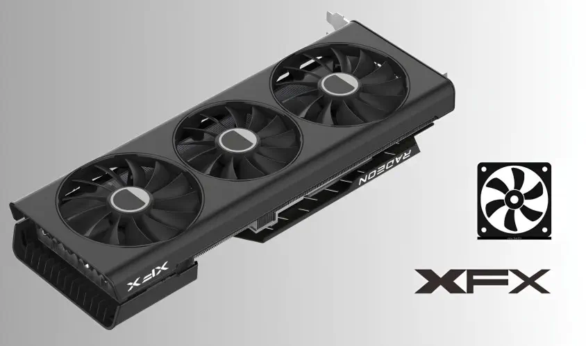 XFX Speedster QICK 319 RX 7700 XT 12GB GDDR6 192Bit Siyah Gaming Ekran Kartı