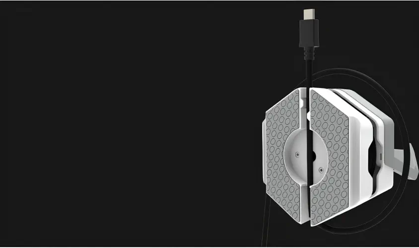 Cooler Master Gem Mıknatıslı Siyah Kulaklık Tutucu 