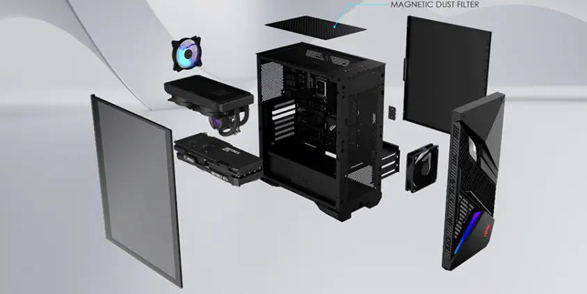 MSI MPG Infinite X2 13FNUE-083EU i7-13700KF 32GB 2TB SSD 12GB RTX4070 Win11 Gaming Masaüstü Bilgisayar
