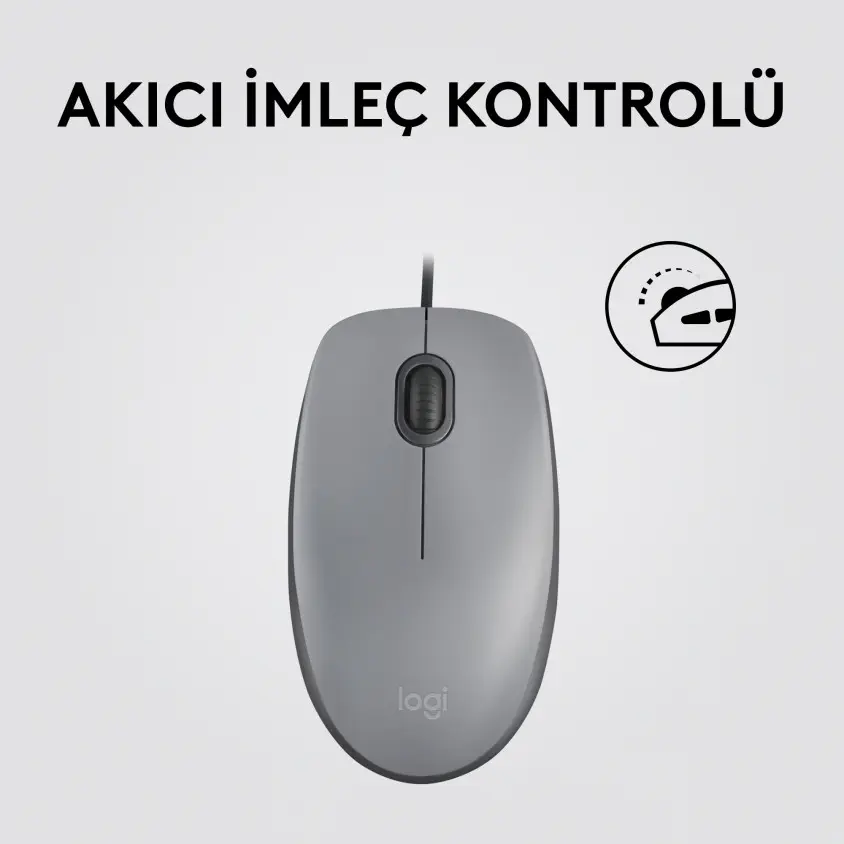 Logitech M110 Silent Kablolu Mouse - 910-006760