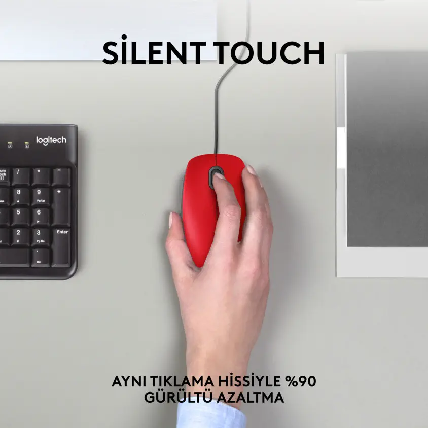 Logitech M110 Silent Kablolu Mouse - 910-006759