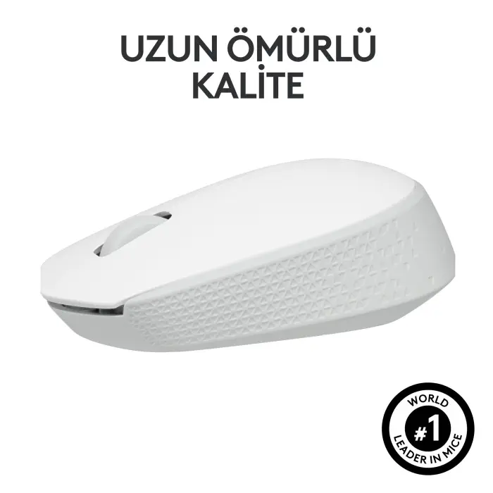 Logitech M171 3 Tuş Optik Beyaz Kablosuz Mouse - 910-006867