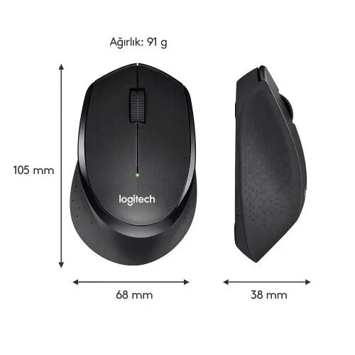 Logitech M330S Silent Plus Mouse 