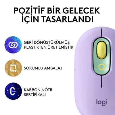 Logitech POP Emoji 910-006547 Mouse