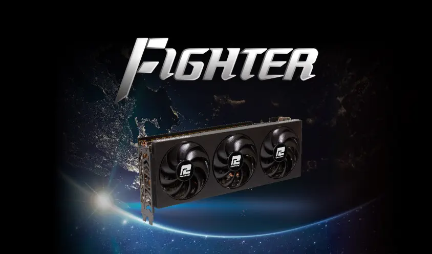 POWERCOLOR FIGHTER RX 7700XT 12GB GDDR6 192Bit DX12 Gaming (Oyuncu) Ekran Kartı