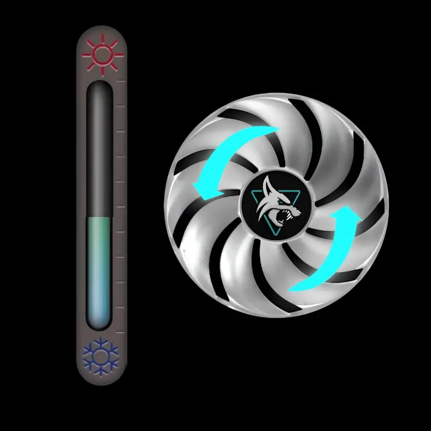 POWERCOLOR HELLHOUND RX 7800XT 16GB GDDR6 256Bit DX12 Gaming Ekran Kartı