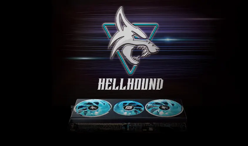POWERCOLOR HELLHOUND RX 7800XT 16GB GDDR6 256Bit DX12 Gaming Ekran Kartı