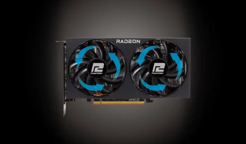 POWERCOLOR FIGHTER RX 6600 8GB GDDR6 128Bit DX12 Gaming (Oyuncu) Ekran Kartı