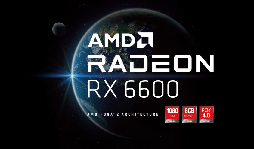 POWERCOLOR FIGHTER RX 6600 8GB GDDR6 128Bit DX12 Gaming (Oyuncu) Ekran Kartı