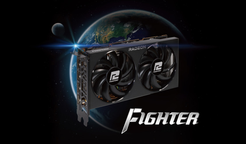 POWERCOLOR FIGHTER RX 6600 8GB GDDR6 128Bit DX12 Gaming (Oyuncu) Ekran Kartı
