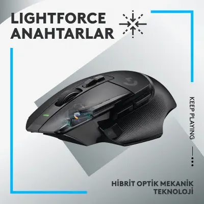 Logitech G502 X Kablosuz Gaming Mouse