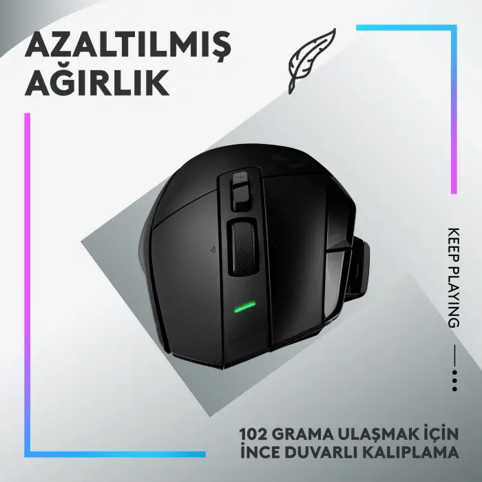 Logitech G502 X Kablosuz Gaming Mouse