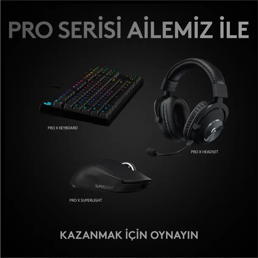 Logitech G Pro X SuperLight 910-005881 Kablosuz Gaming Mouse