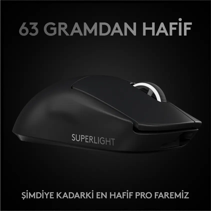 Logitech G Pro X SuperLight 910-005881 Kablosuz Gaming Mouse