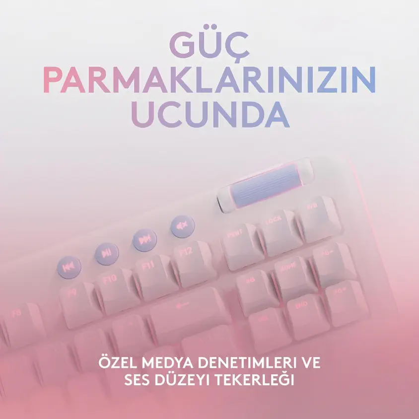 Logitech Aurora G713 Kablolu Gaming Klavye