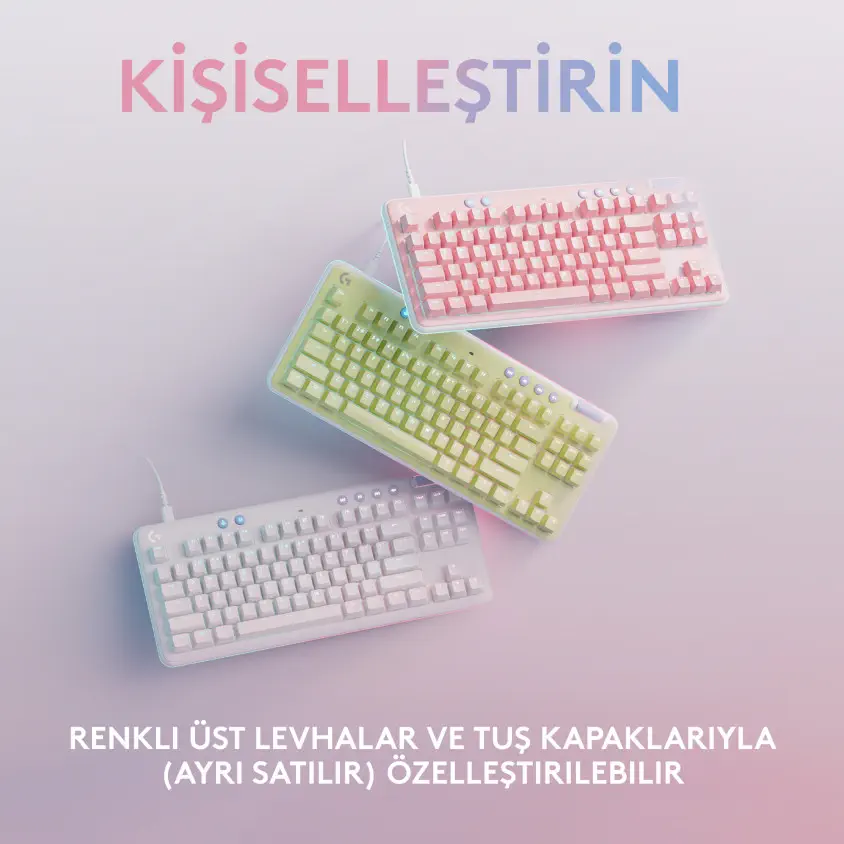 Logitech Aurora G713 Kablolu Gaming Klavye