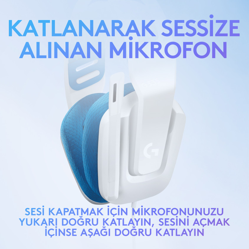Logitech G335 Kablolu Gaming Kulaklık