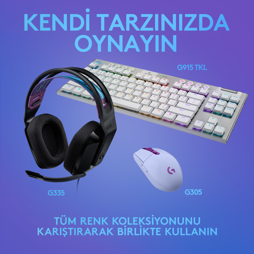 Logitech G335 Kablolu Gaming Kulaklık