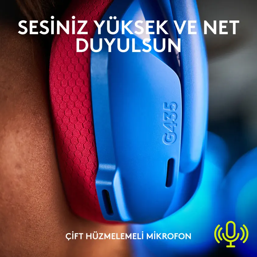 Logitech G435 Kablosuz Gaming Kulaklık