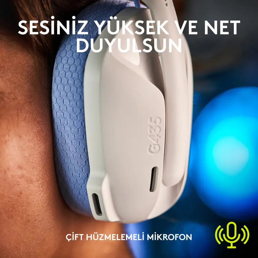 Logitech G435 Kablosuz Gaming Kulaklık