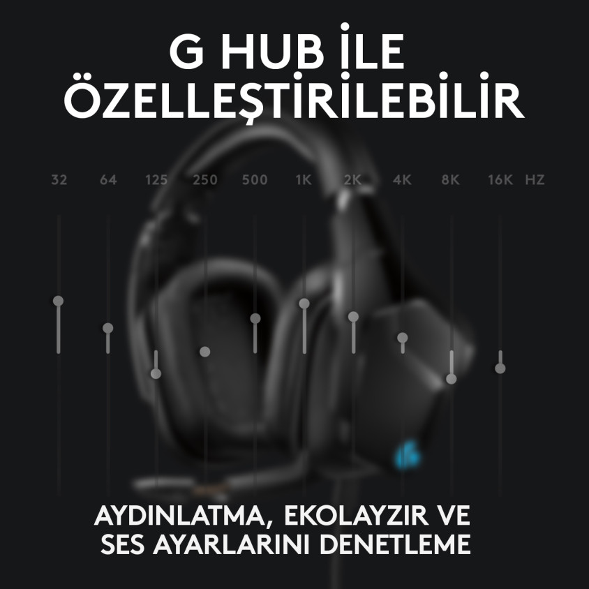 Logitech G635 981-000750 Kablolu Gaming Kulaklık