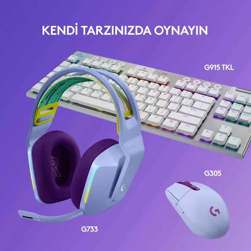 Logitech G733  Kablosuz Gaming Kulaklık