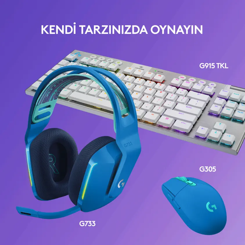 Logitech G733 Kablosuz Gaming Kulaklık