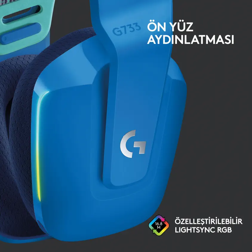 Logitech G733 Kablosuz Gaming Kulaklık