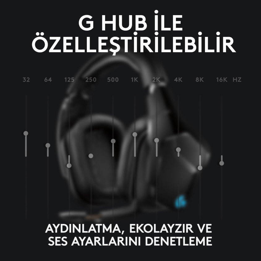 Logitech G935 Kablosuz Gaming Kulaklık