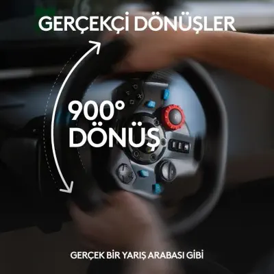 Logitech G29 Driving Force Yarış Direksiyonu ve Pedal