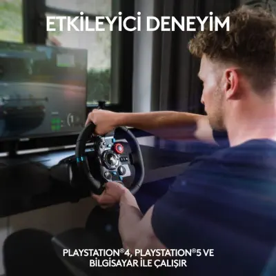 Logitech G29 Driving Force Yarış Direksiyonu ve Pedal