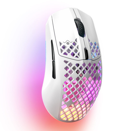 SteelSeries Aerox 3 Wireless 2022 Edition Snow Kablosuz Gaming Mouse