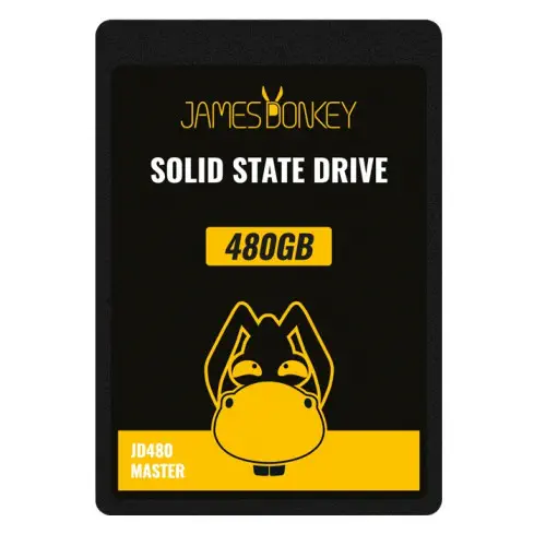 James Donkey JD480 480GB 3D Nand 2.5″ 510MB/480MB/sn SSD Disk