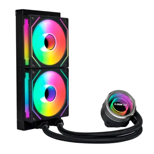 Lian Li Galahad II Trinity SL-INFINITY AIO 240mm Siyah RGB İşlemci Sıvı Soğutucu (G89.GA2T24INB.00)