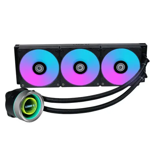 Lian Li Galahad II Trinity AIO 360mm Siyah RGB İşlemci Sıvı Soğutucu 