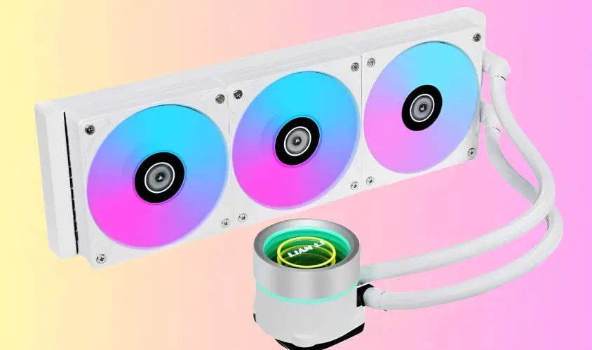 Lian Li Galahad II Trinity AIO 360mm Beyaz RGB İşlemci Sıvı Soğutucu