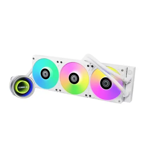 Lian Li Galahad II Trinity AIO 360mm Beyaz RGB İşlemci Sıvı Soğutucu