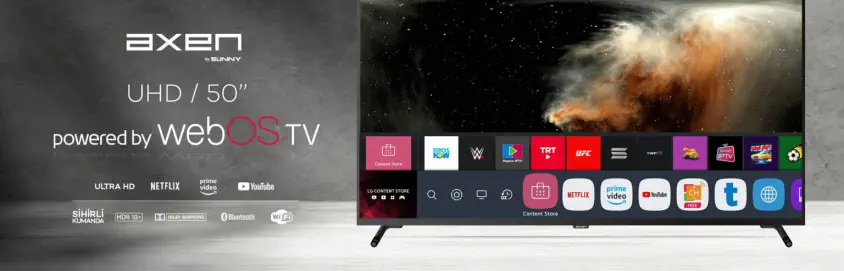 Axen AX50FIL242 webOS Smart LED TV