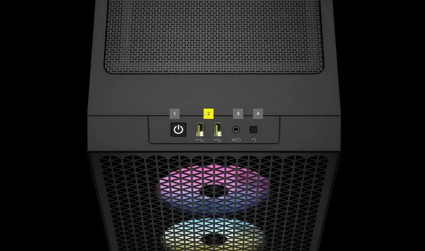 CORSAIR iCUE 3000D Gaming (Oyuncu) Kasa