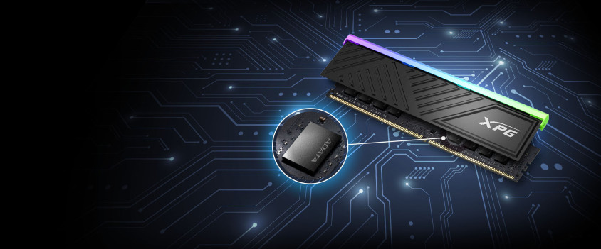XPG Spectrix D35G AX4U36008G18I-SBKD35G RGB 8GB DDR4 3600MHz CL18 Gaming Ram