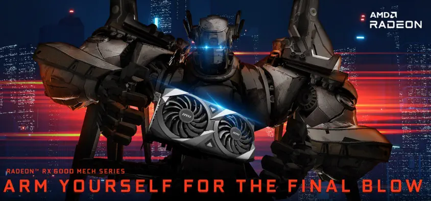MSI Radeon RX 6650 XT MECH 2X 8G OC 8GB Gaming Ekran Kartı
