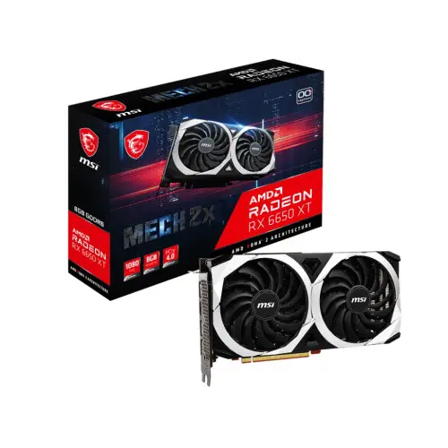 MSI Radeon RX 6650 XT MECH 2X 8G OC 8GB Gaming Ekran Kartı