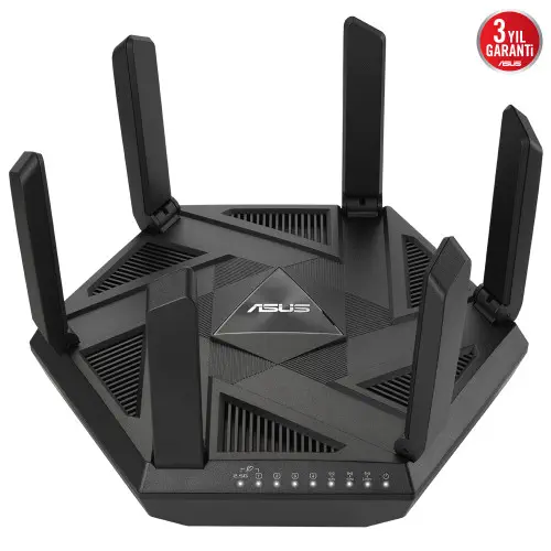 ASUS RT-AXE7800 Tri-Band AiProtection WiFi 6 Gaming (Oyuncu) Router