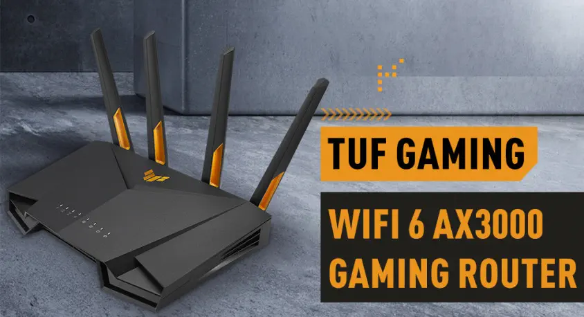 ASUS TUF-AX3000 V2 Dual Band AiProtection Pro WiFi 6 Gaming (Oyuncu) Router