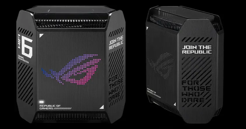 ASUS Rog Rapture GT6 (W-2-PK) WiFi6 Gaming Mesh Router (2`li)